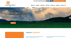 Desktop Screenshot of energetics.com.au